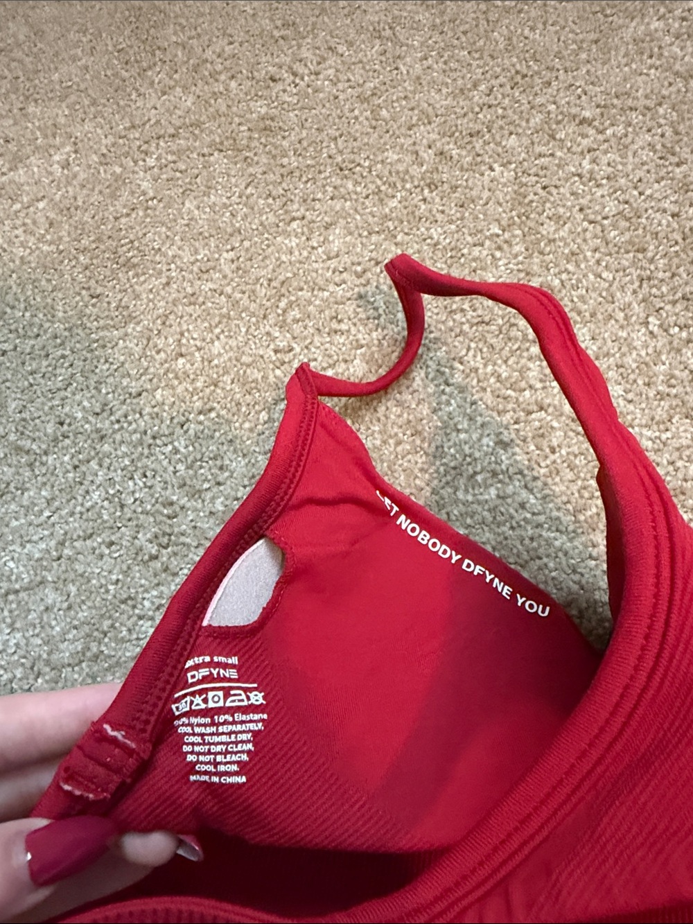 DFYNE Impact Crimson Red Set - Picture 3 of 4